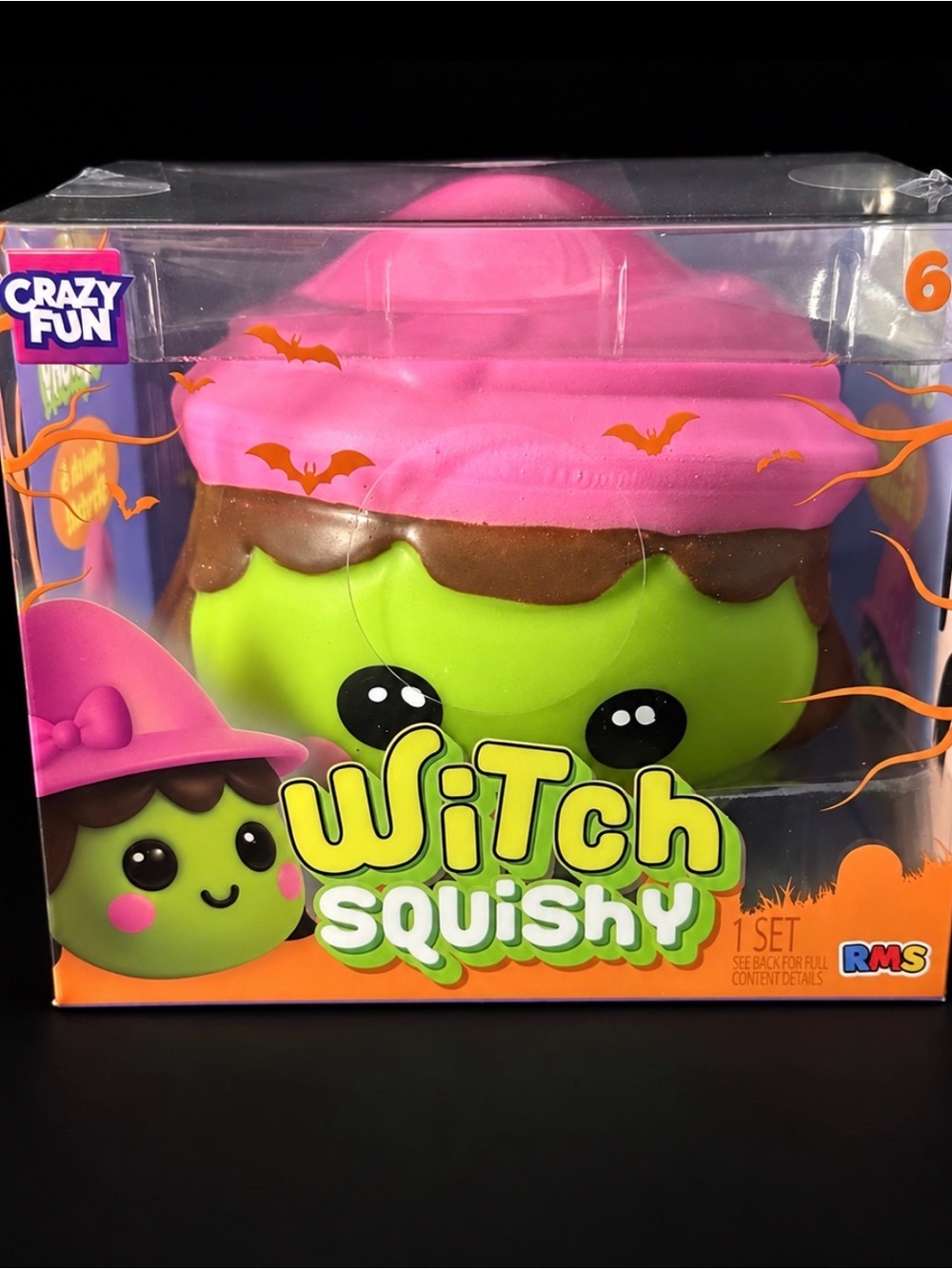 🧙♀️💚 *BRAND NEW* RMS CRAZY FUN WITCH SQUISHY 💚🧙♀️